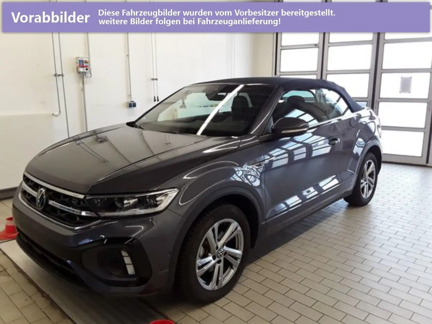 Volkswagen T-Roc CABRIOLET R-LINE 1.5 TSI (+ACC-RADAR) Navi Gris - 2