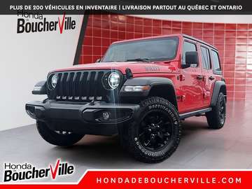 Unlimited Willys AWD, HARDTOP, AUTOMATIC / AWD, TOIT DUR, AUTOMATIQUE