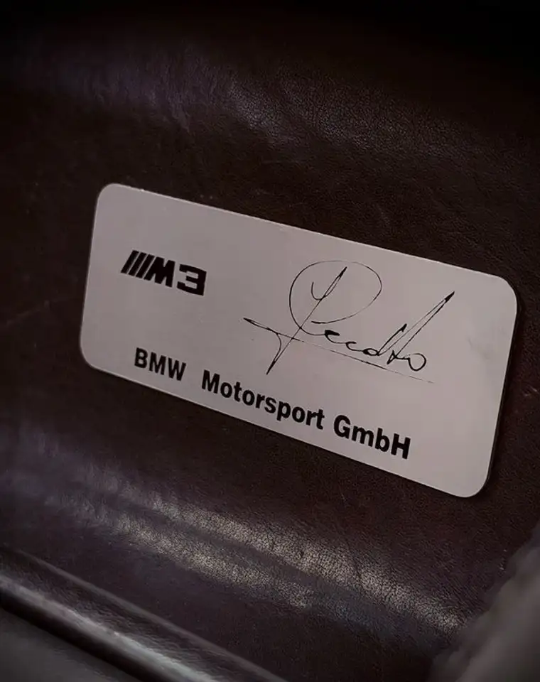 BMW M3 Serie 3 (e30) 211cv Johnny Cecotto Edition suisse toit ouvrant climatisation, foto 11