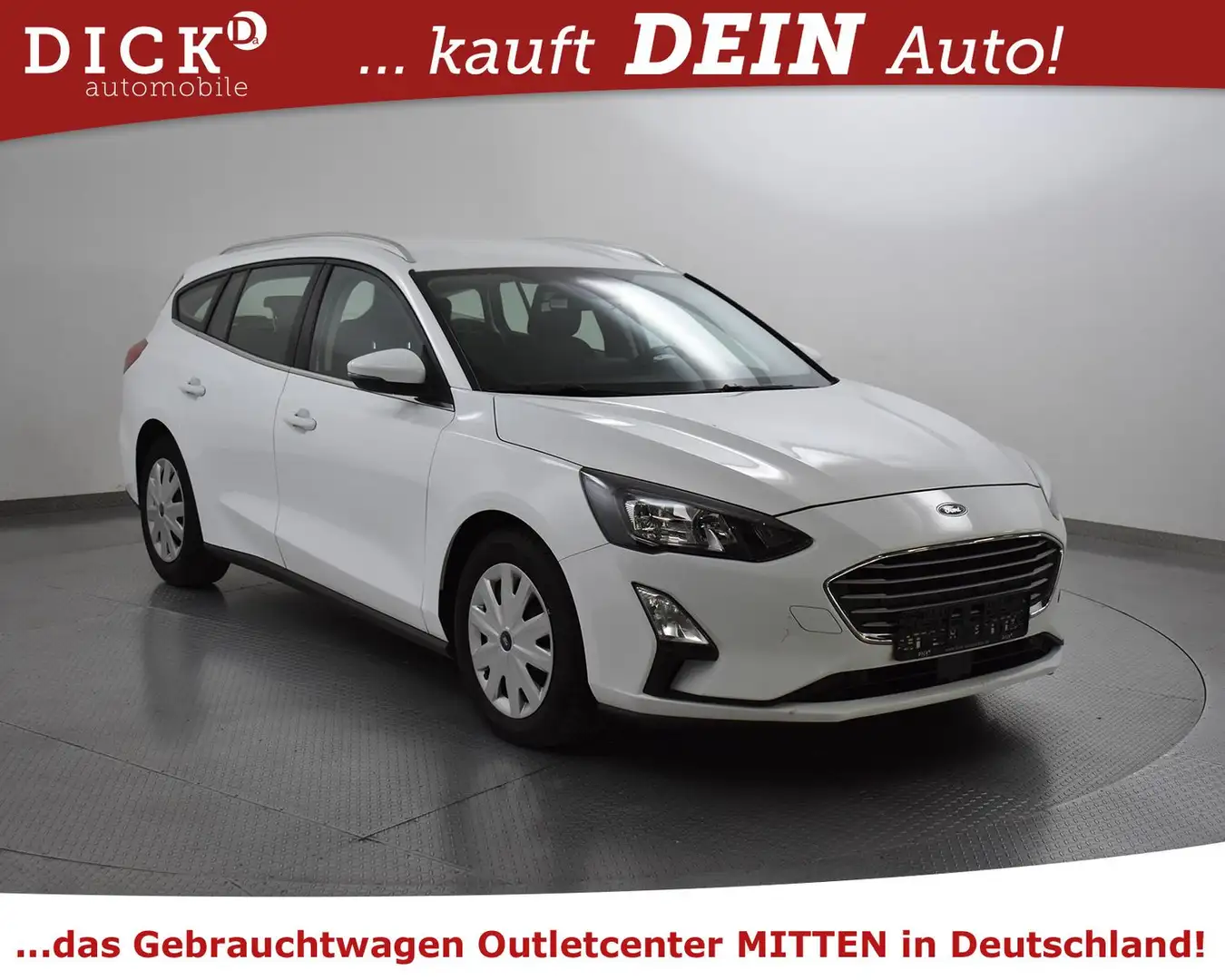 Ford Focus Tur. 1.5d Cool&Con NAVI+LED+KAMER+TEMP+DAB Weiß - 1