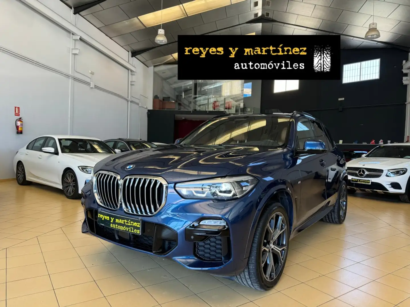 BMW X5 xDrive 30dA 9.75 Blauw - 1