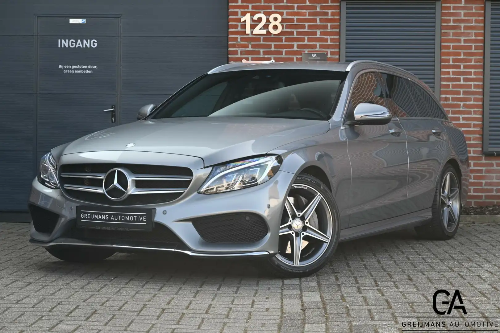 Mercedes-Benz C 300 Estate |AMG|BURMEISTER|NAVI|STOELVERWARMING Grijs - 1