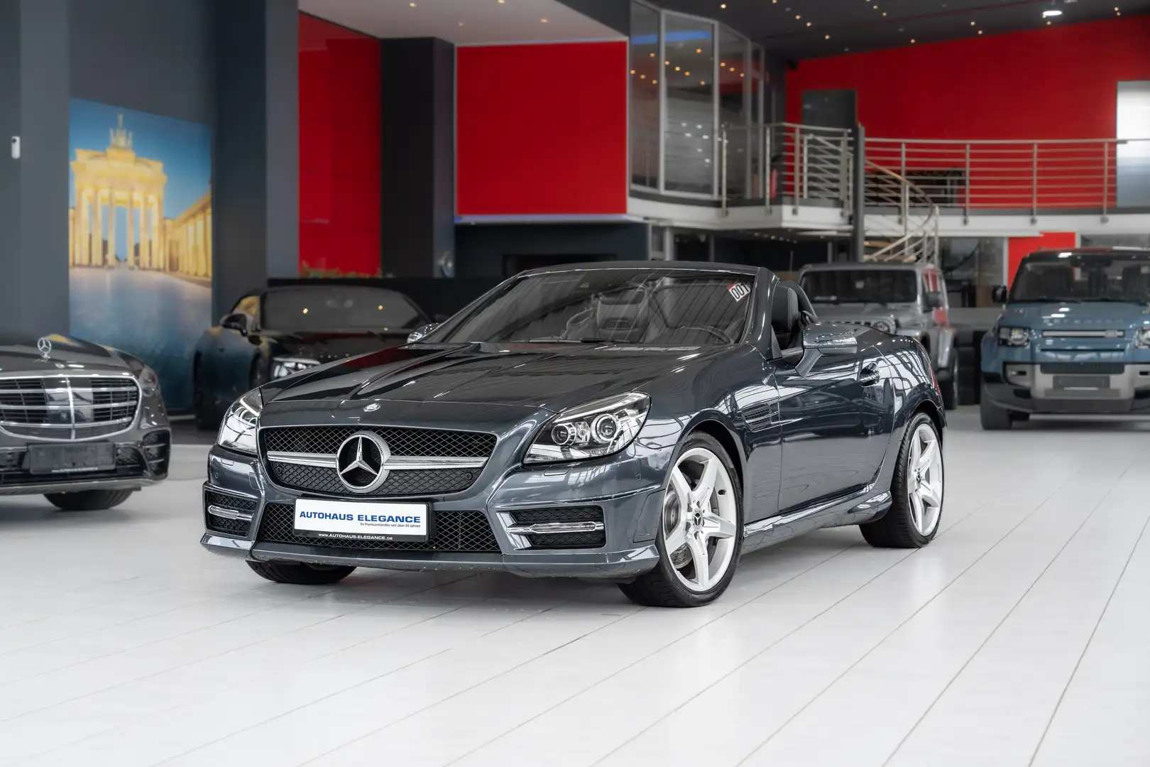 Mercedes-Benz SLK 350 Roadster BlueEfficiency*AMG-LINE*NECKPRO Grigio - 1