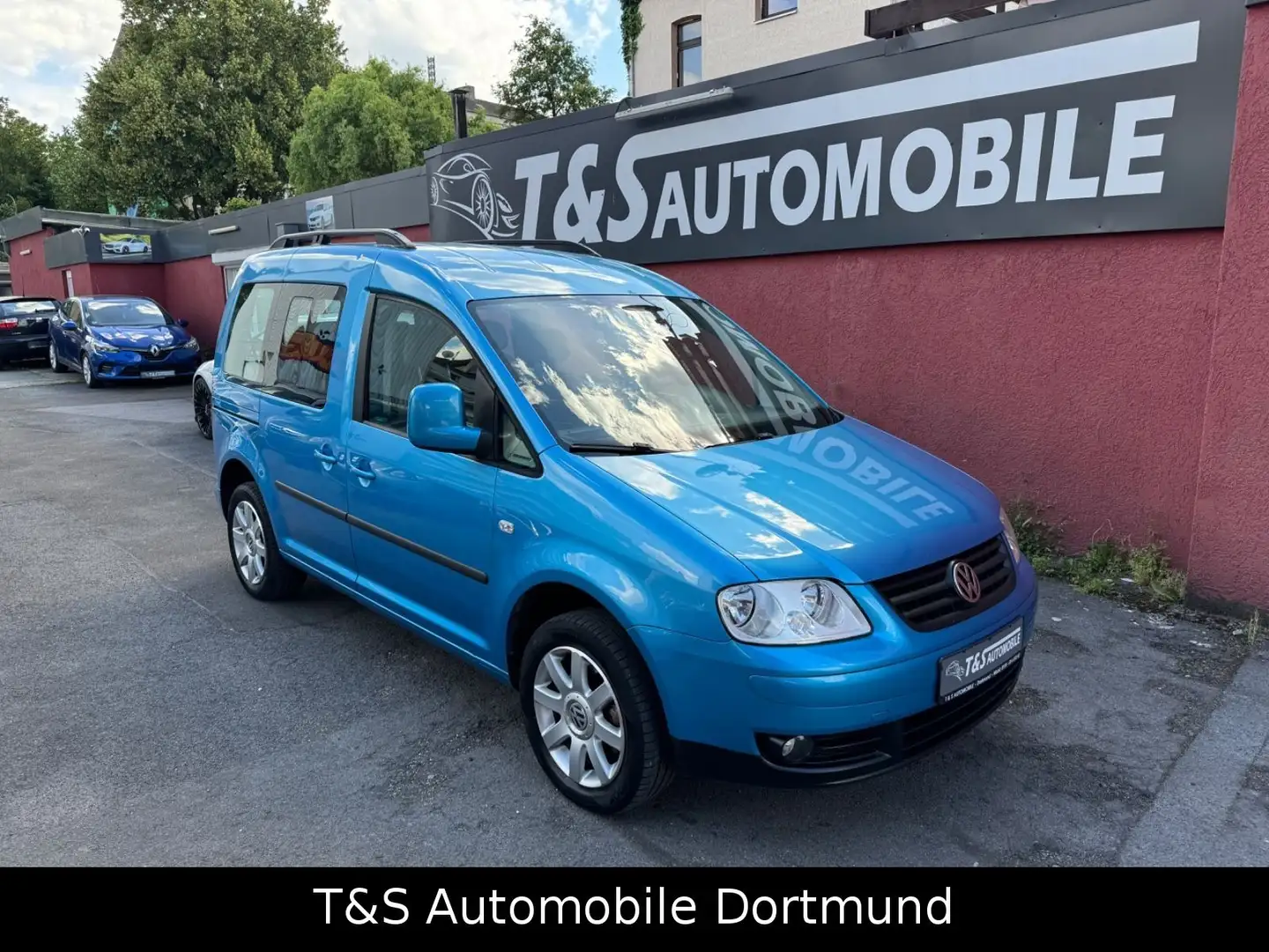 Volkswagen Caddy 1.4 Life Family (7 Sitzer) Navi-Ahk-Kamera Bleu - 1