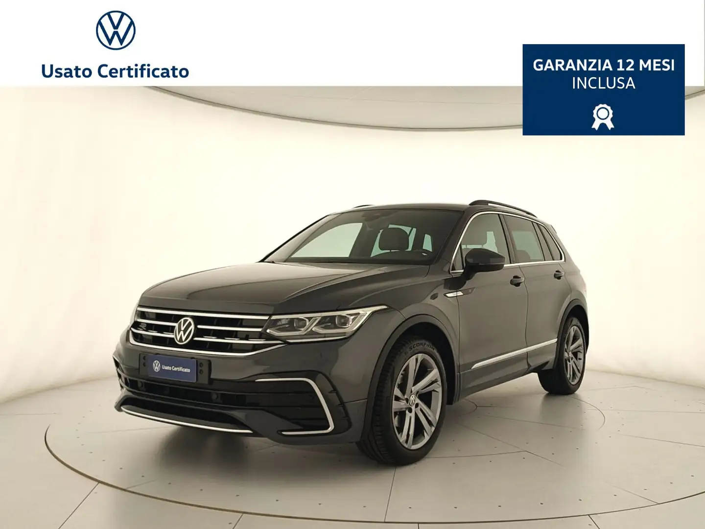 Volkswagen Tiguan 2.0 tdi R-Line 4motion 150cv dsg Grau - 1