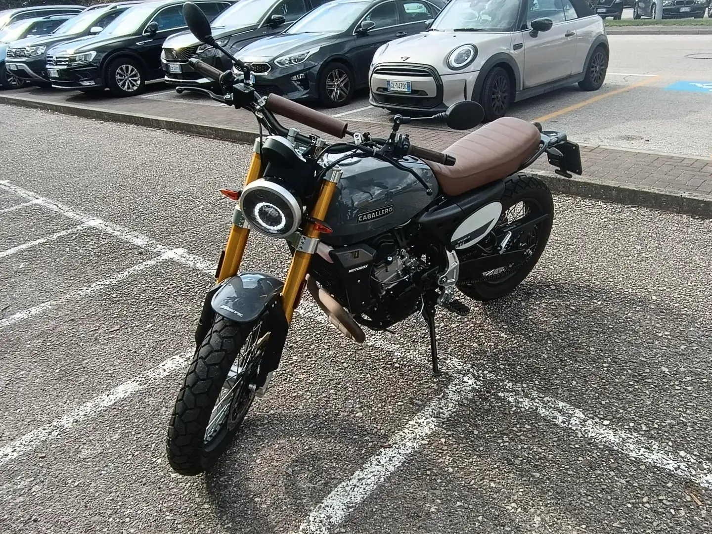 Fantic Caballero 500 Deluxe Szary - 2