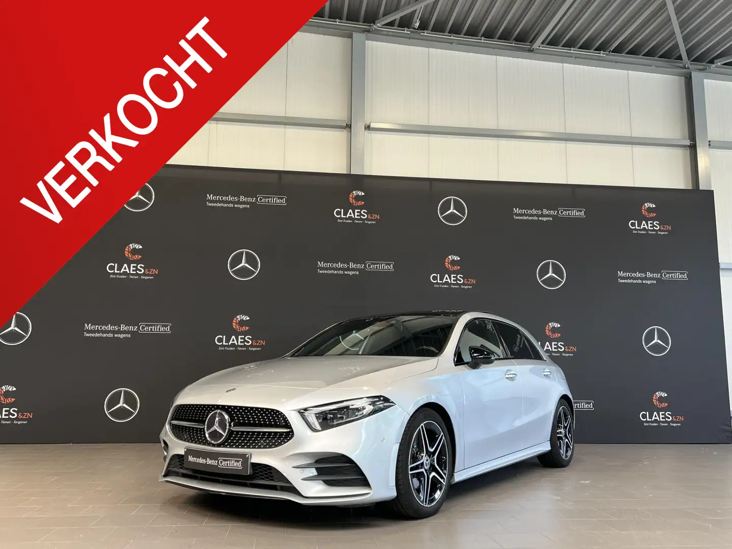 Mercedes-Benz A 200 AMG Line Dos 7454 Zilver - 1
