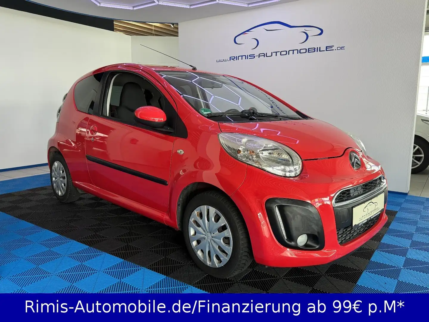 Citroen C1 Klimaanlage Bluetooth E-Fenster Rouge - 2
