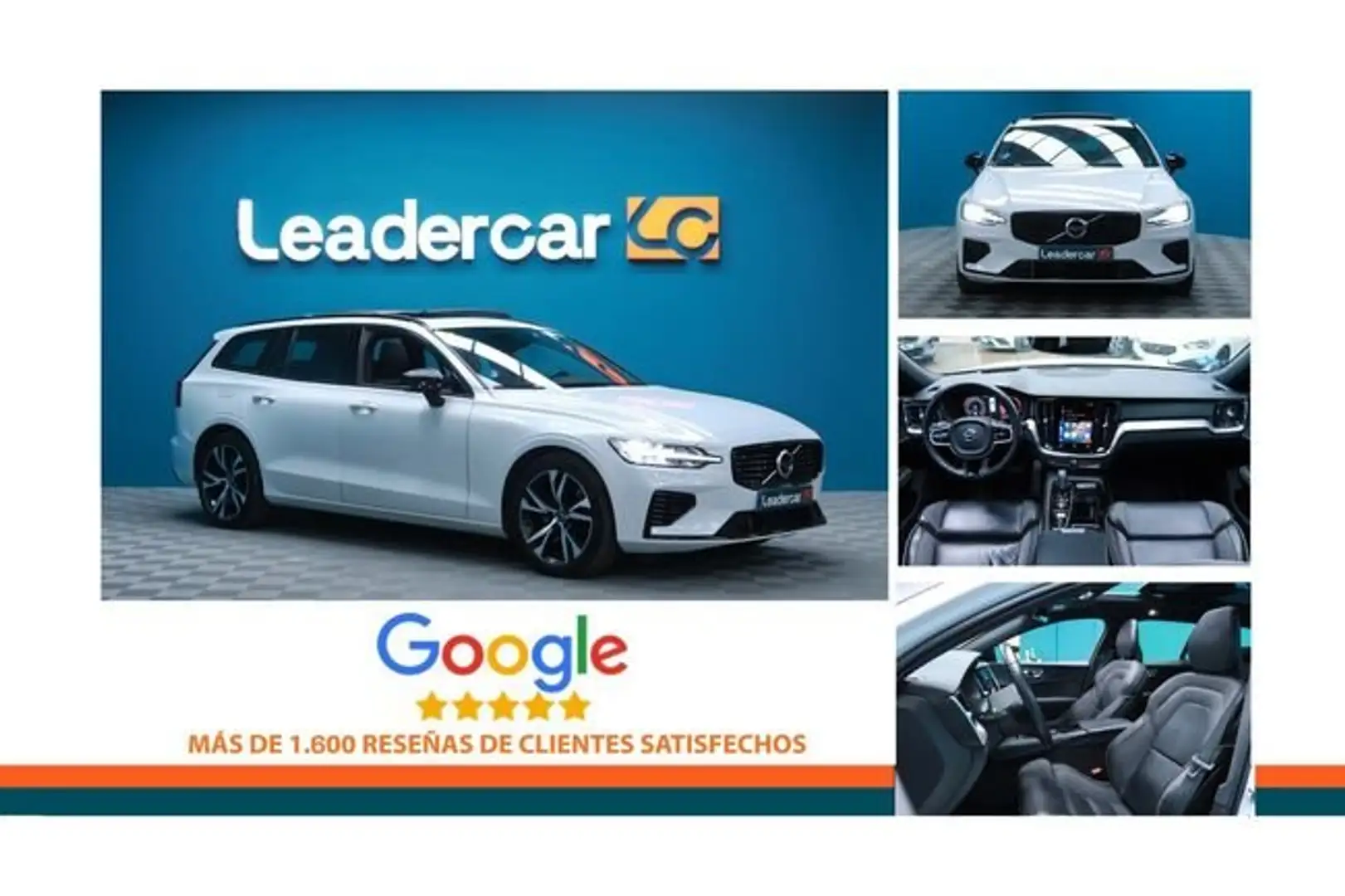 Volvo V60 2.0 T8 AWD Recharge R-Design Auto Blanco - 2