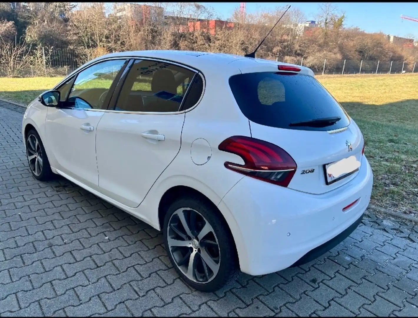 Peugeot 208 208 1.6 BlueHDi 100ch S Blanc - 2