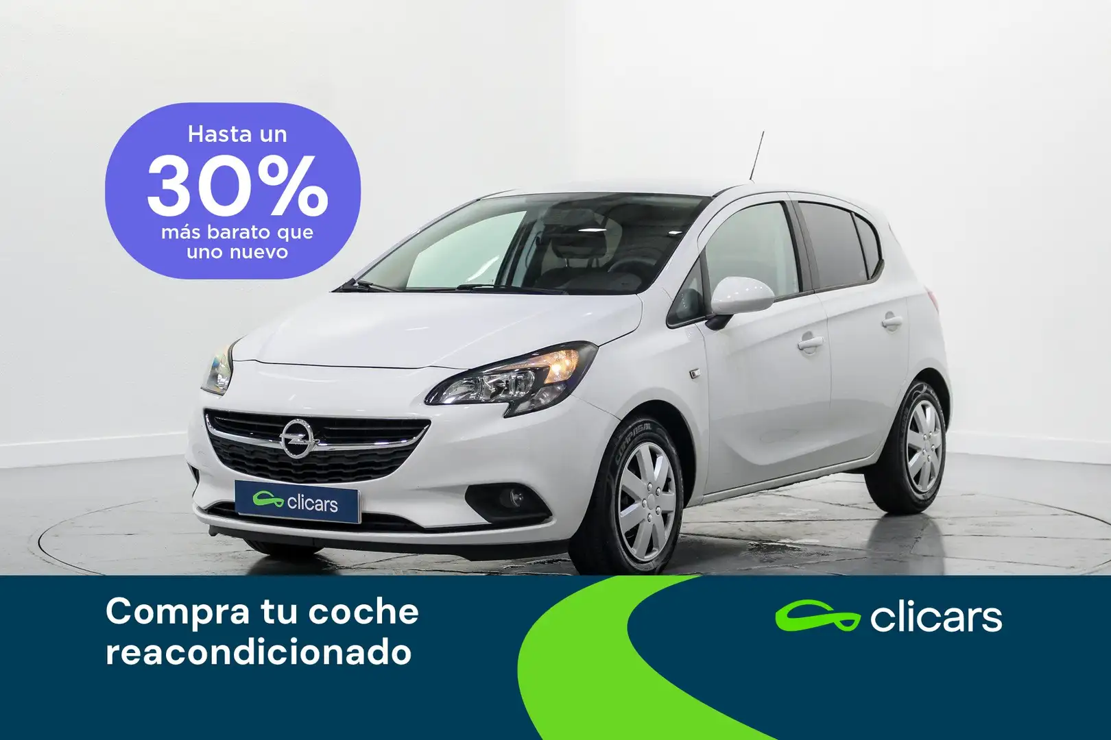 Opel Corsa 1.4 GLP Selective Pro 90 Blanc - 1
