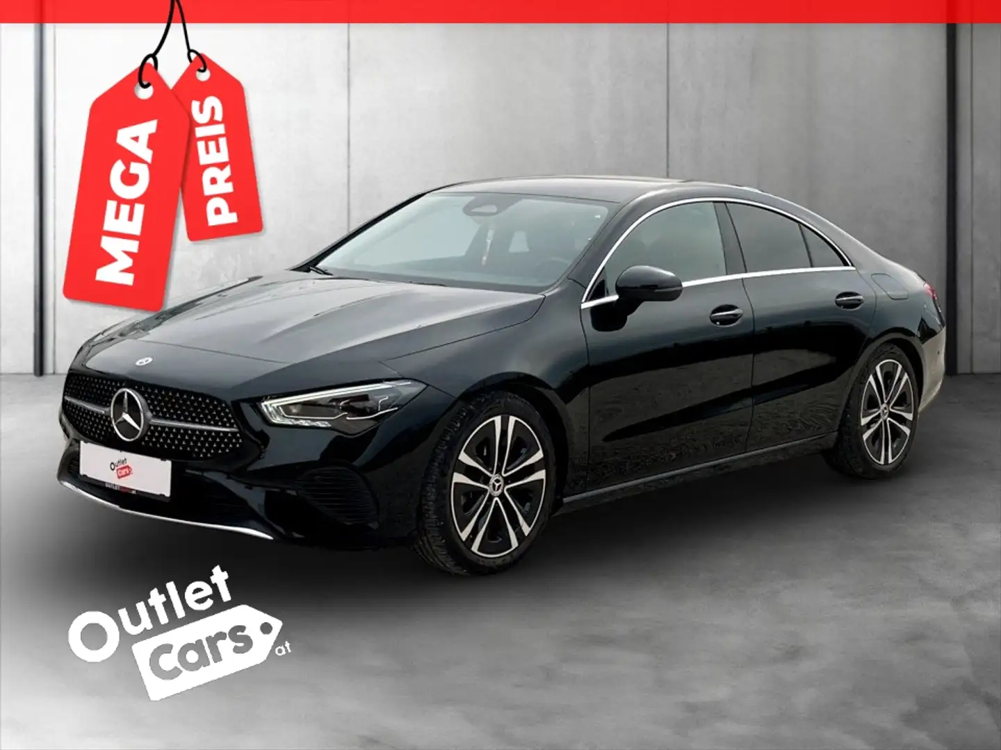 Mercedes-Benz CLA 200 d AHK+LED+NAVI+RFK+DynLicht+PDC+SHZ Schwarz - 1