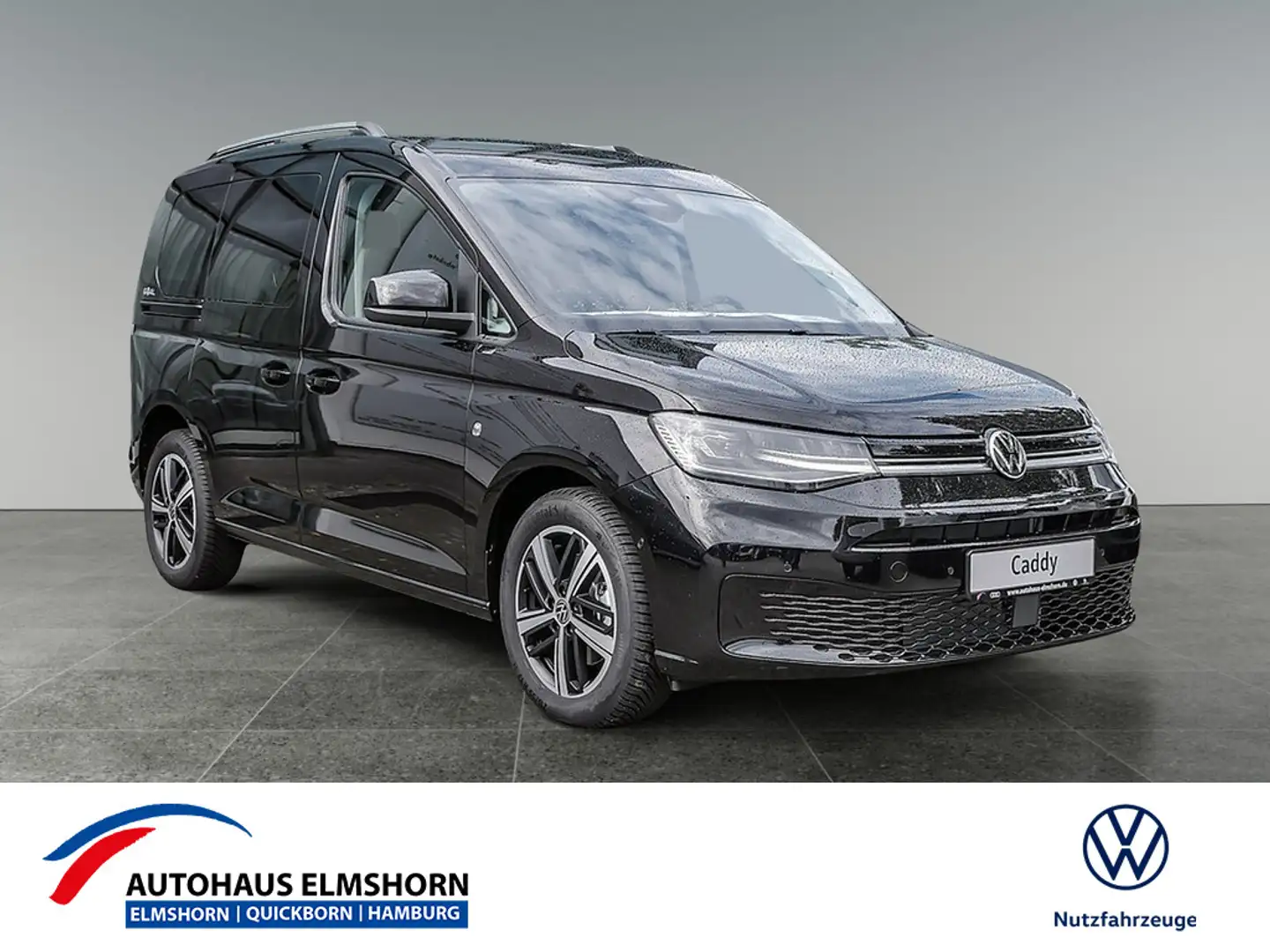 Volkswagen Caddy Maxi 2.0 TDI Life "GOAL" AHK ACC LED Negro - 1
