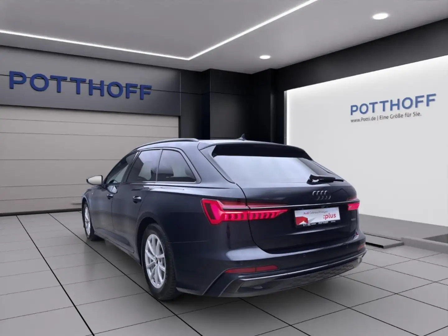 Audi A6 Avant 50 TDI Q S LINE PANO LM20 HuD NAVI Blau - 2