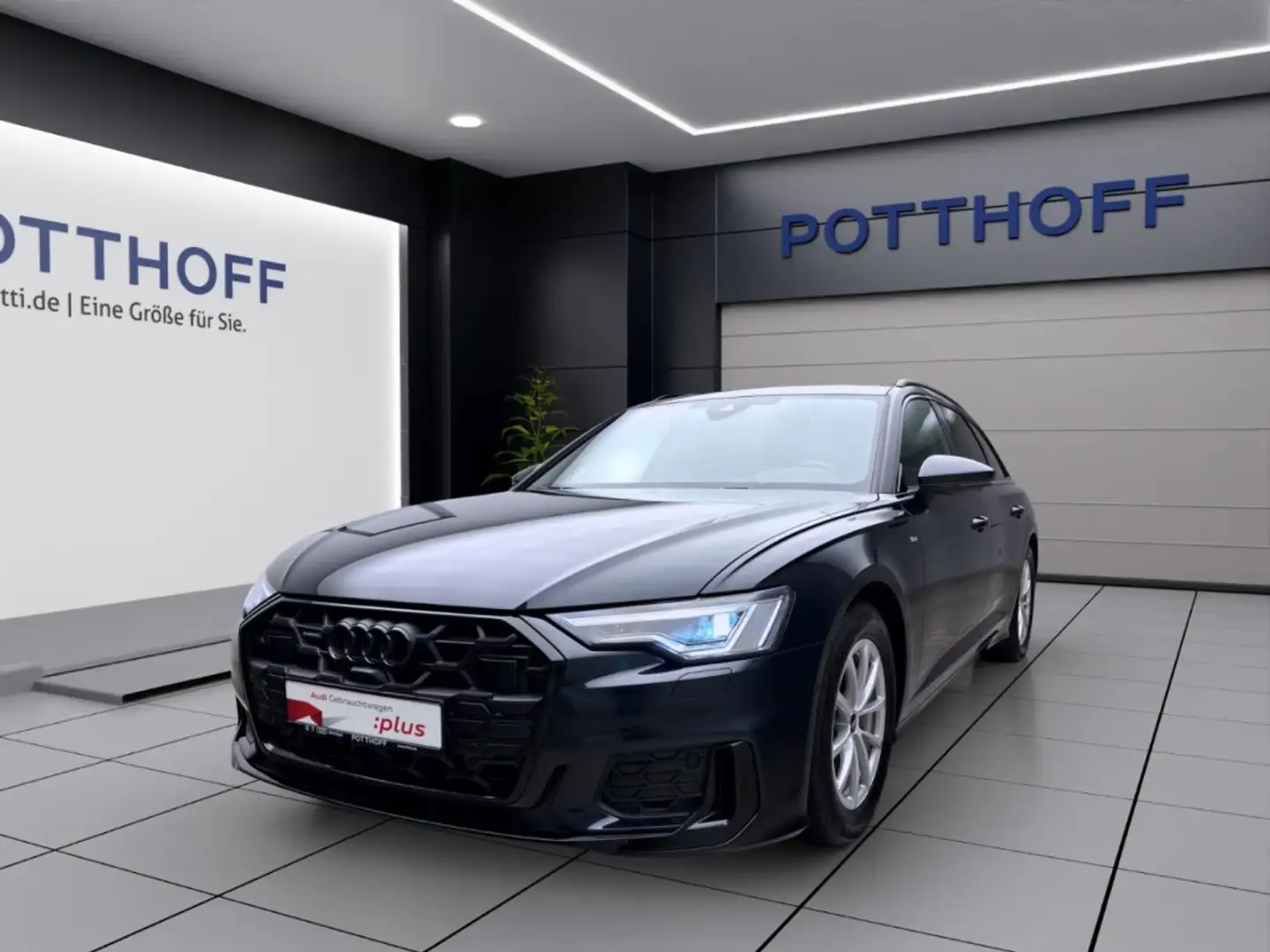 Audi A6 Avant 50 TDI Q S LINE PANO LM20 HuD NAVI Blau - 1