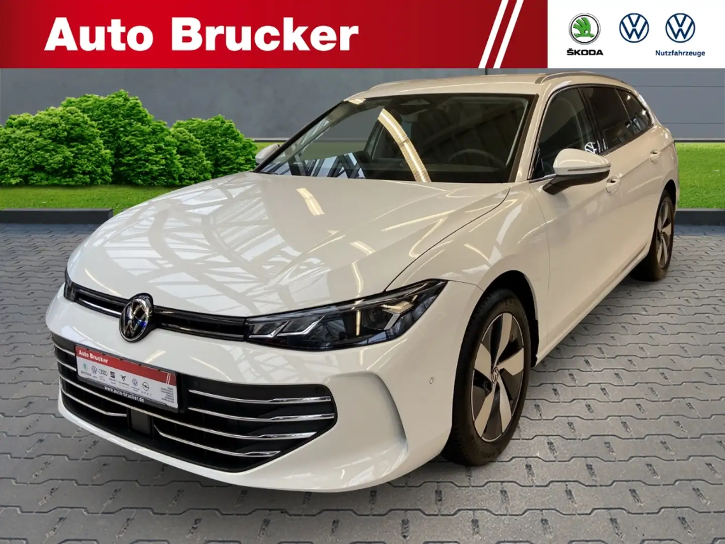 Volkswagen Passat Var. 2.0 TDI Business+LED+AHK+Navi+3-Zonen-Klima+S Blanc - 1