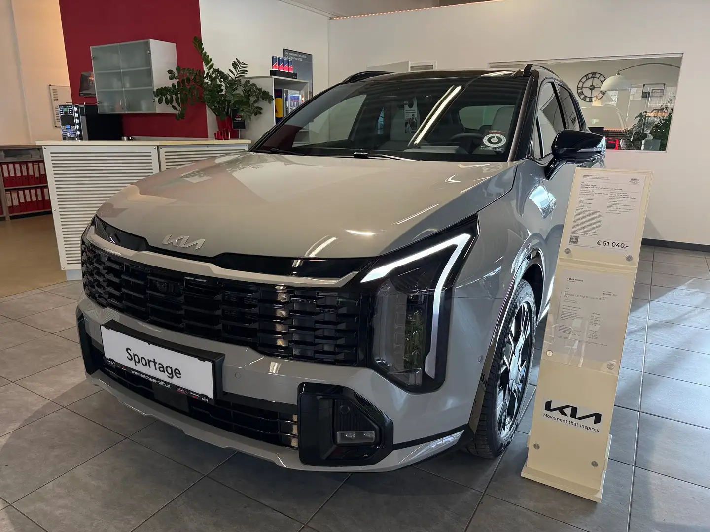 Kia Sportage Sportage 1,6 TGDI 48V 2F GT-Line Pano-SD 7DCT AWD Gris - 1