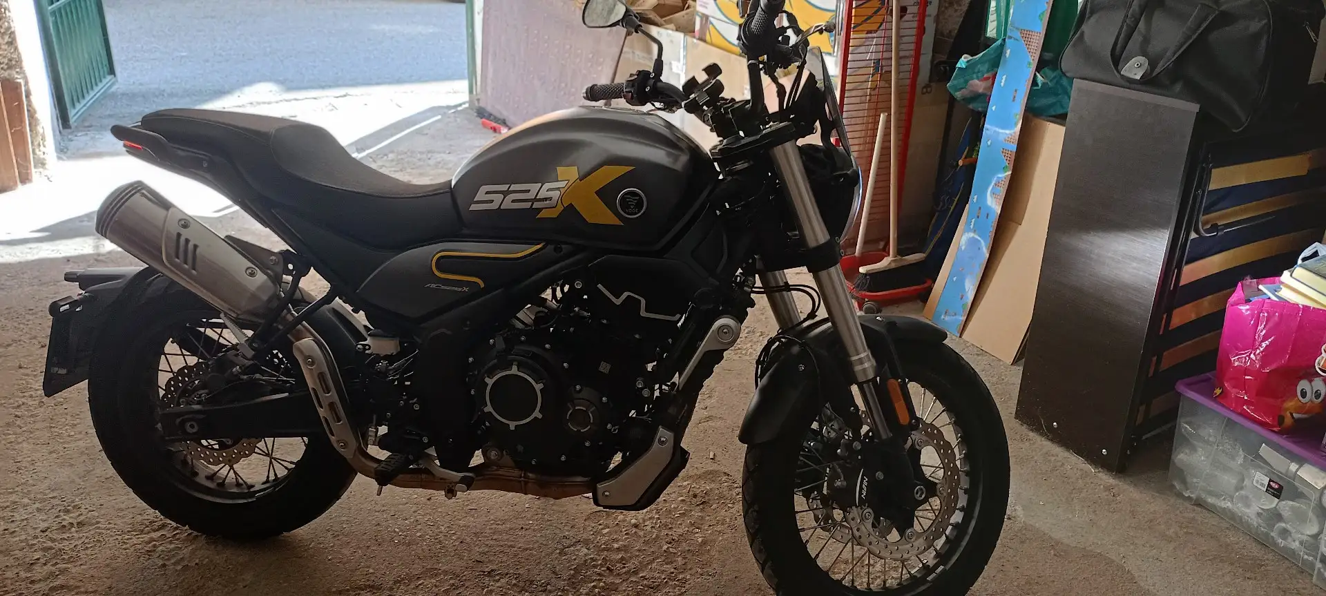 Voge Trofeo scrambler acx 500 Grigio - 1