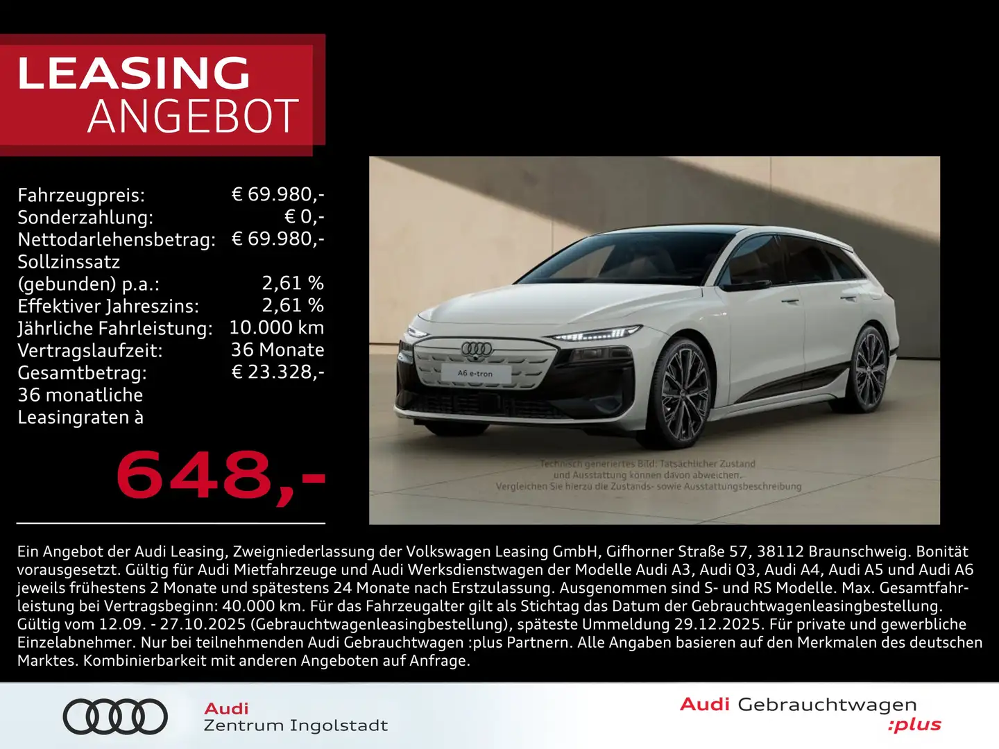 Audi A6 Avant e-tron S line edition one Tech-pro Pano Beige - 1
