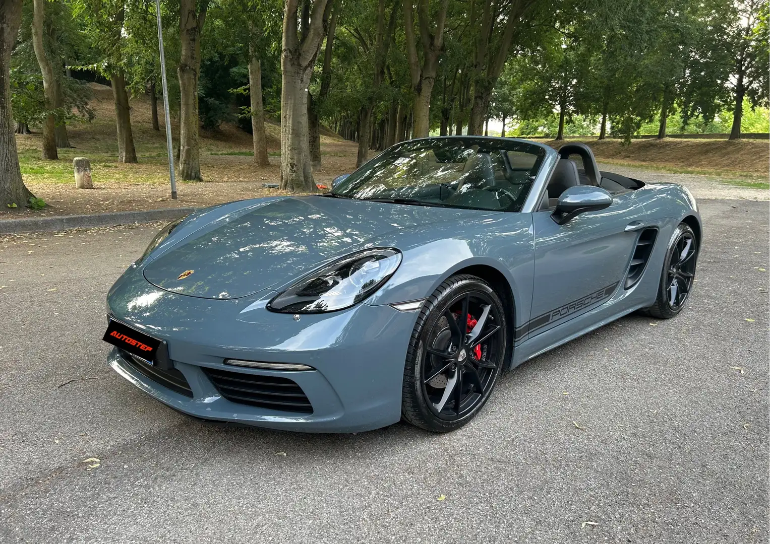 Porsche Boxster 718 2.0 300cv Grigio - 1