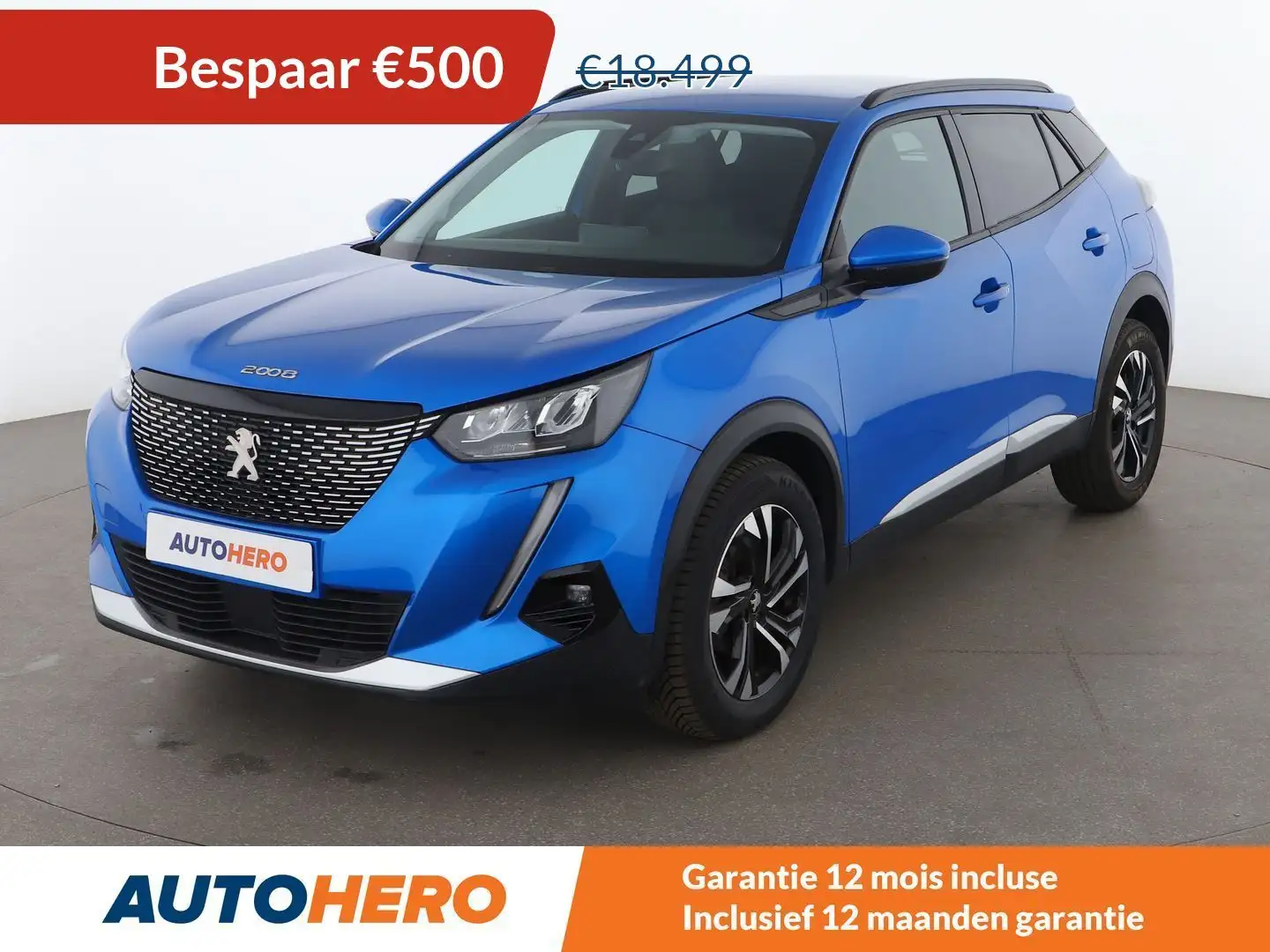 Peugeot 2008 1.2 PureTech Allure Pack Bleu - 1