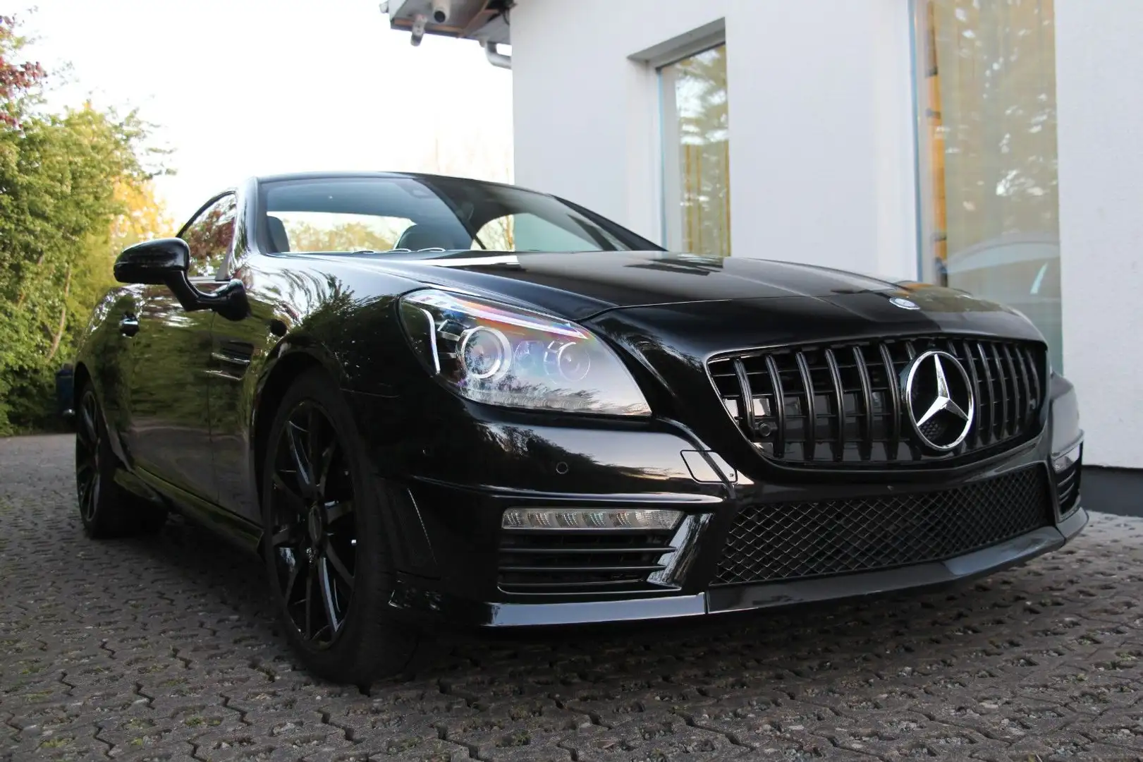 Mercedes-Benz SLK 55 AMG SLK55 AMG V8 /MagicSky/Airscarf/PerformancePaket Nero - 1