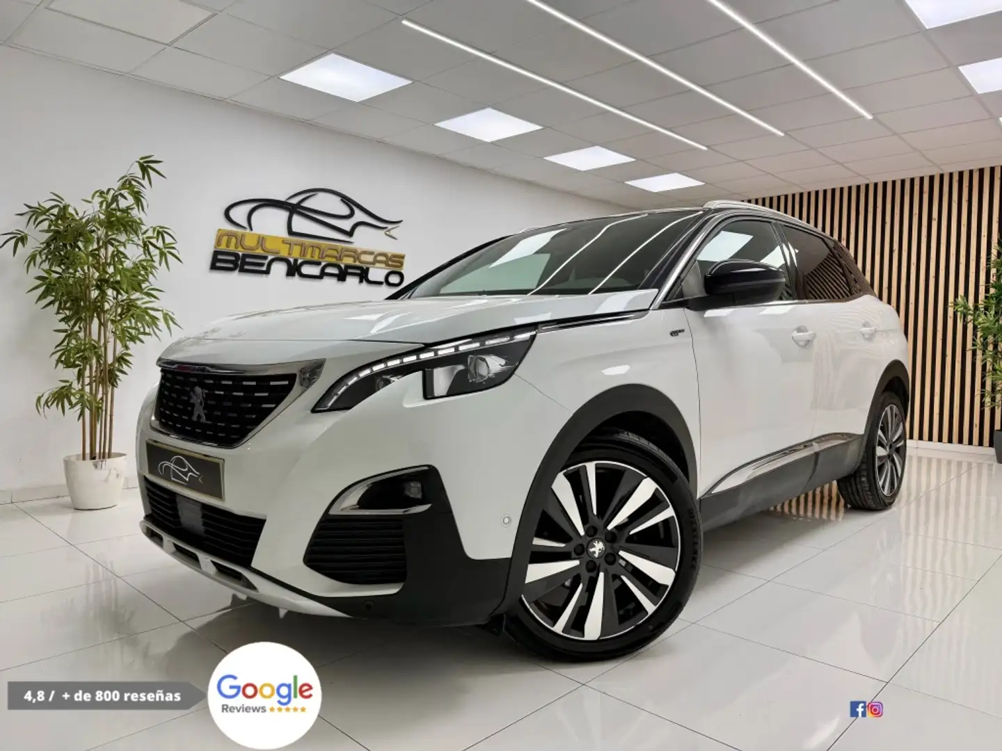 Peugeot 3008 2.0BlueHDi GT S&S EAT8 180 Blanco - 2
