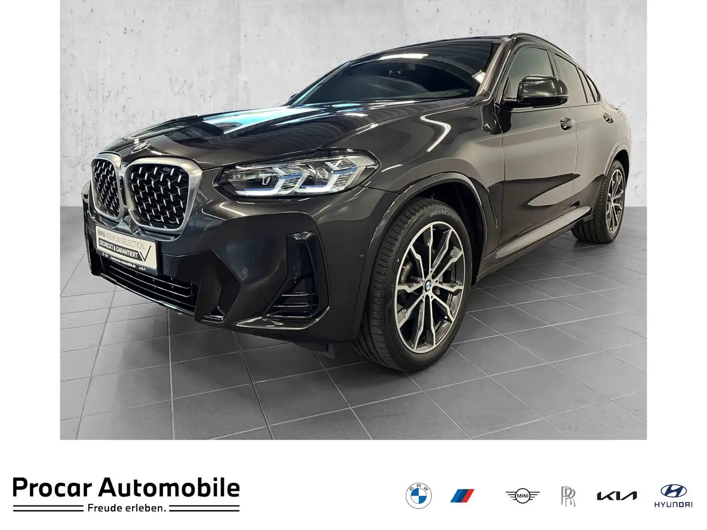BMW X4 xDrive30d M Sport HUD PANO AHK RFK Grau - 1