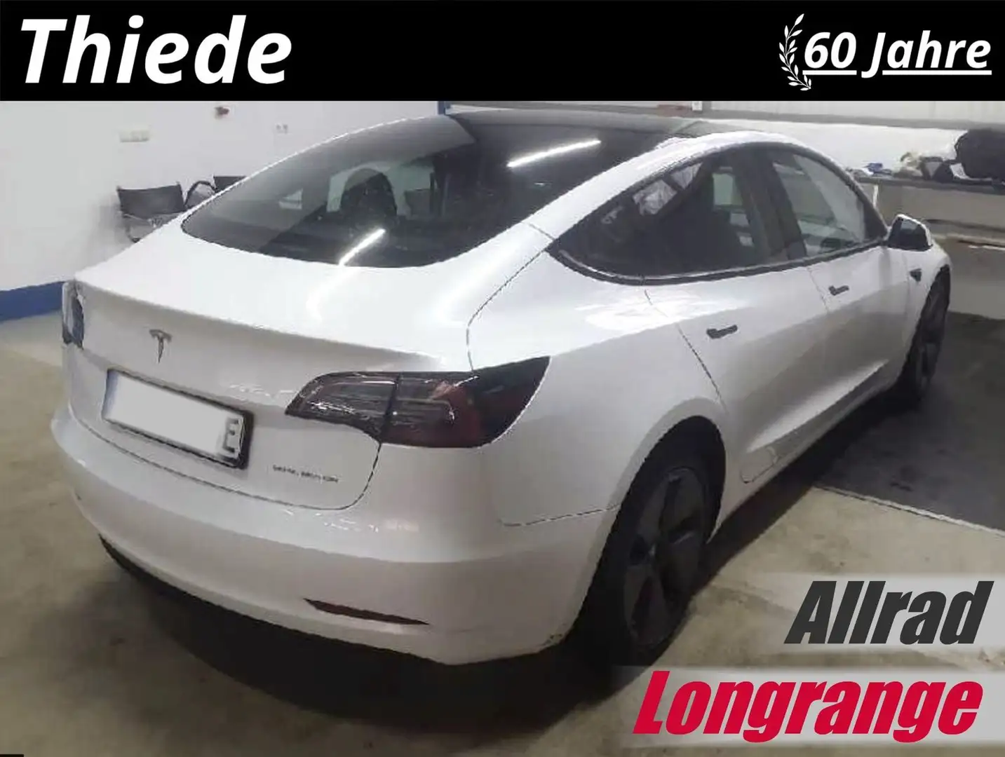 Tesla Model 3 LONGRANGE DUAL-MOTOR NAVI/KAMERA/SH/PANO Weiß - 1