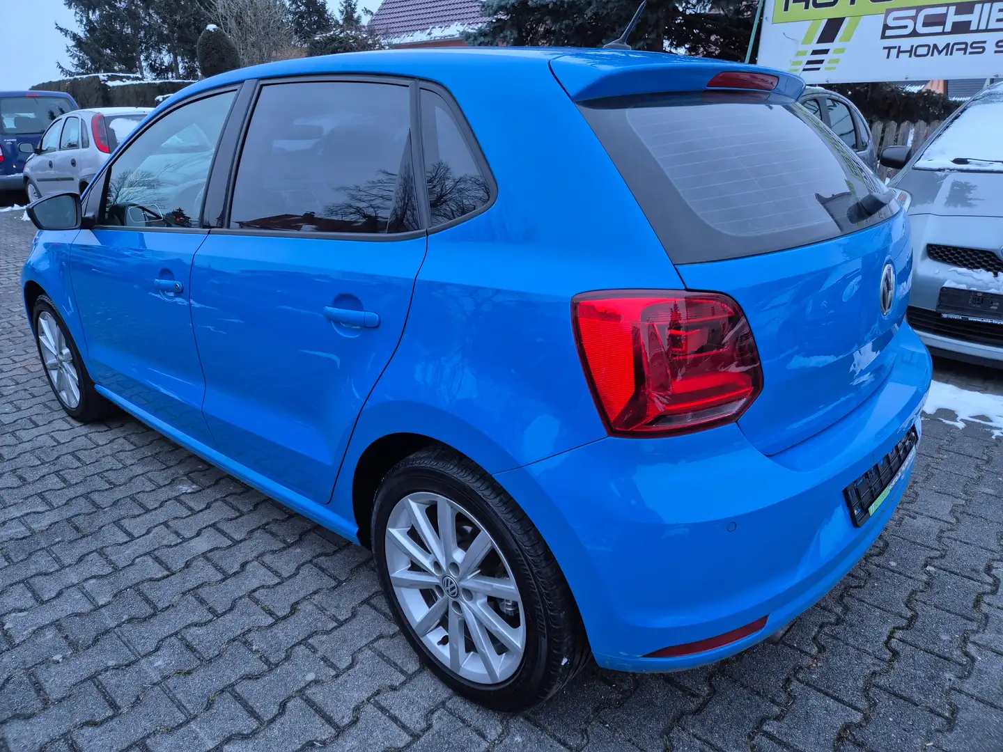 Volkswagen Polo Highline BMT *erst76tkm*Alcantara*HU+Insp.NEU*TOP* Bleu - 2