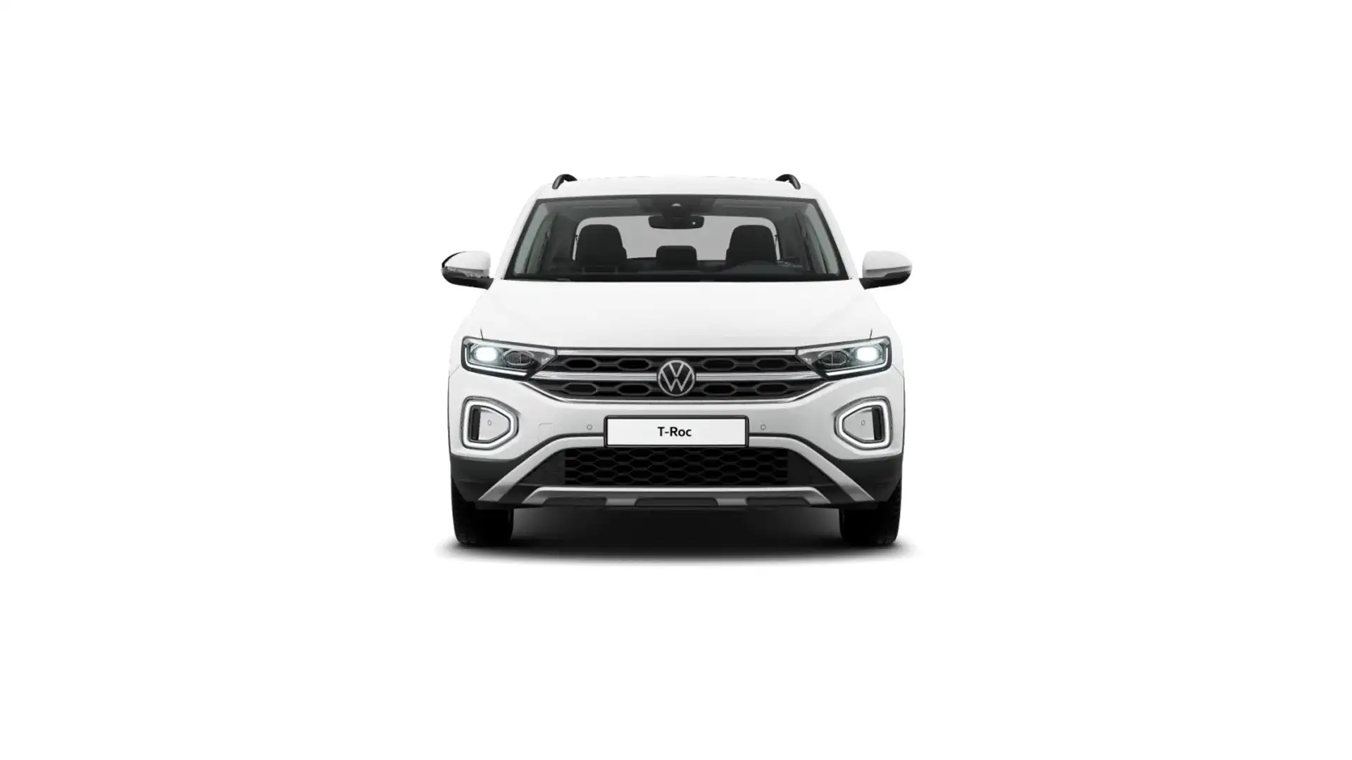 Volkswagen T-Roc Style 1,5TSI LED SHZ LM NAVI ACC KAM Weiß - 2
