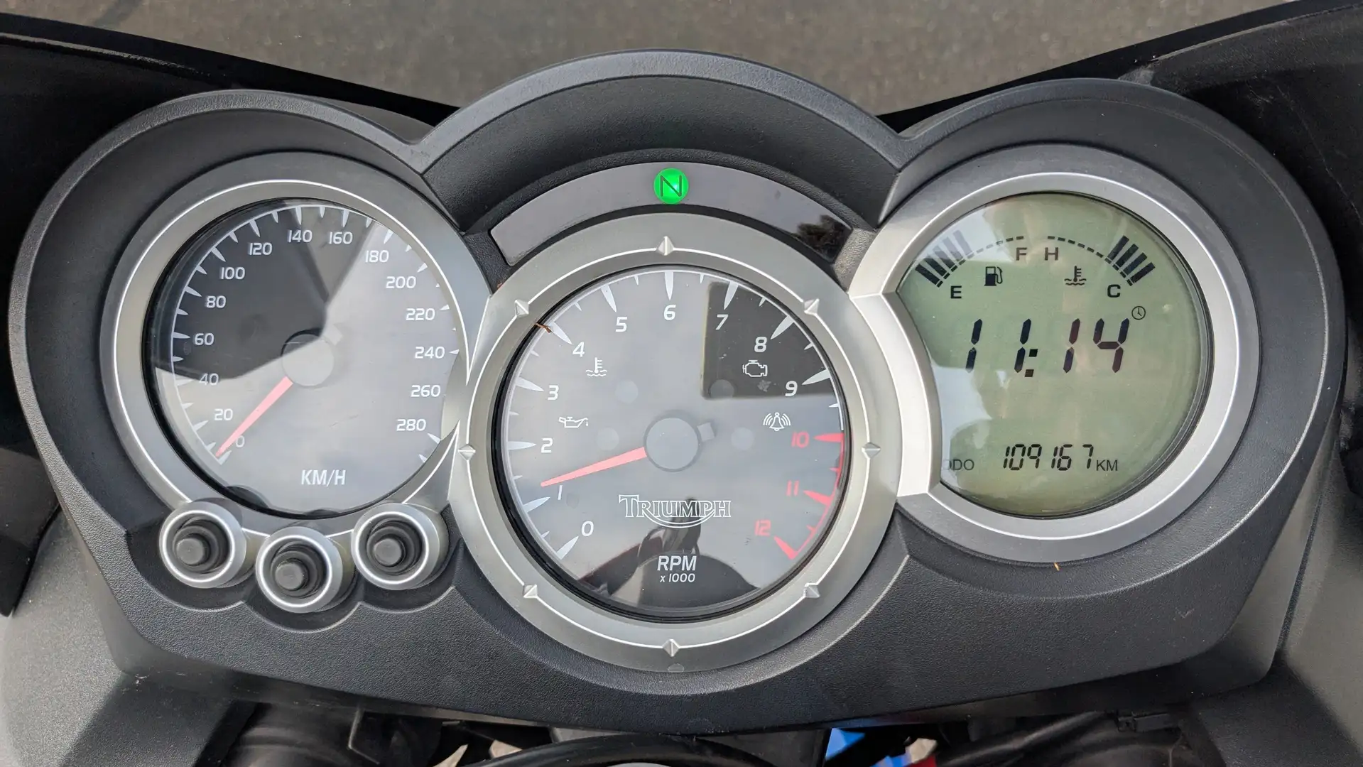 Triumph Sprint ST Blauw - 2