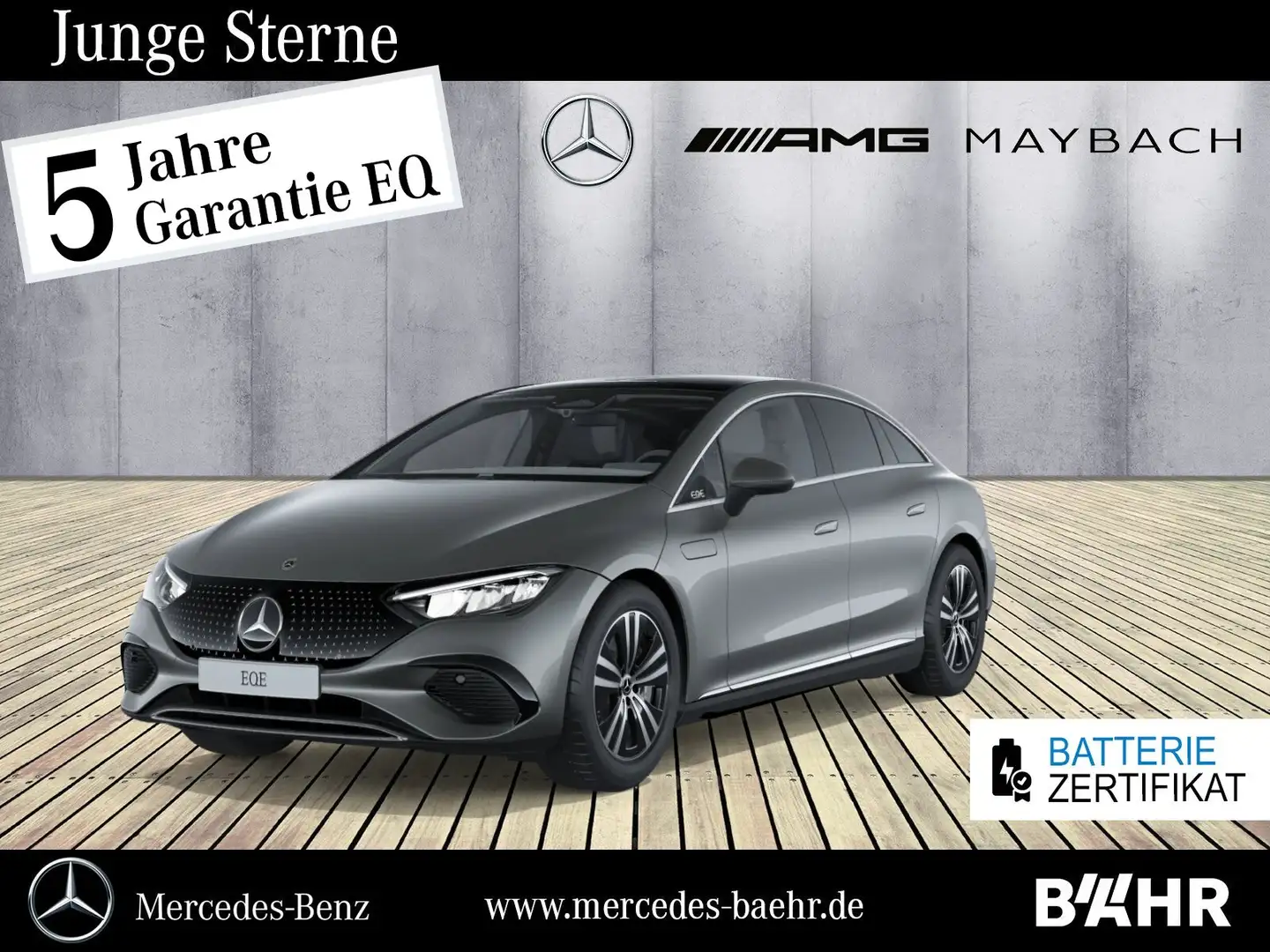 Mercedes-Benz EQE 300 EQE 300 Navi/LED/Pano/"Flex-Bonus" - 3.850 Euro! Grau - 1
