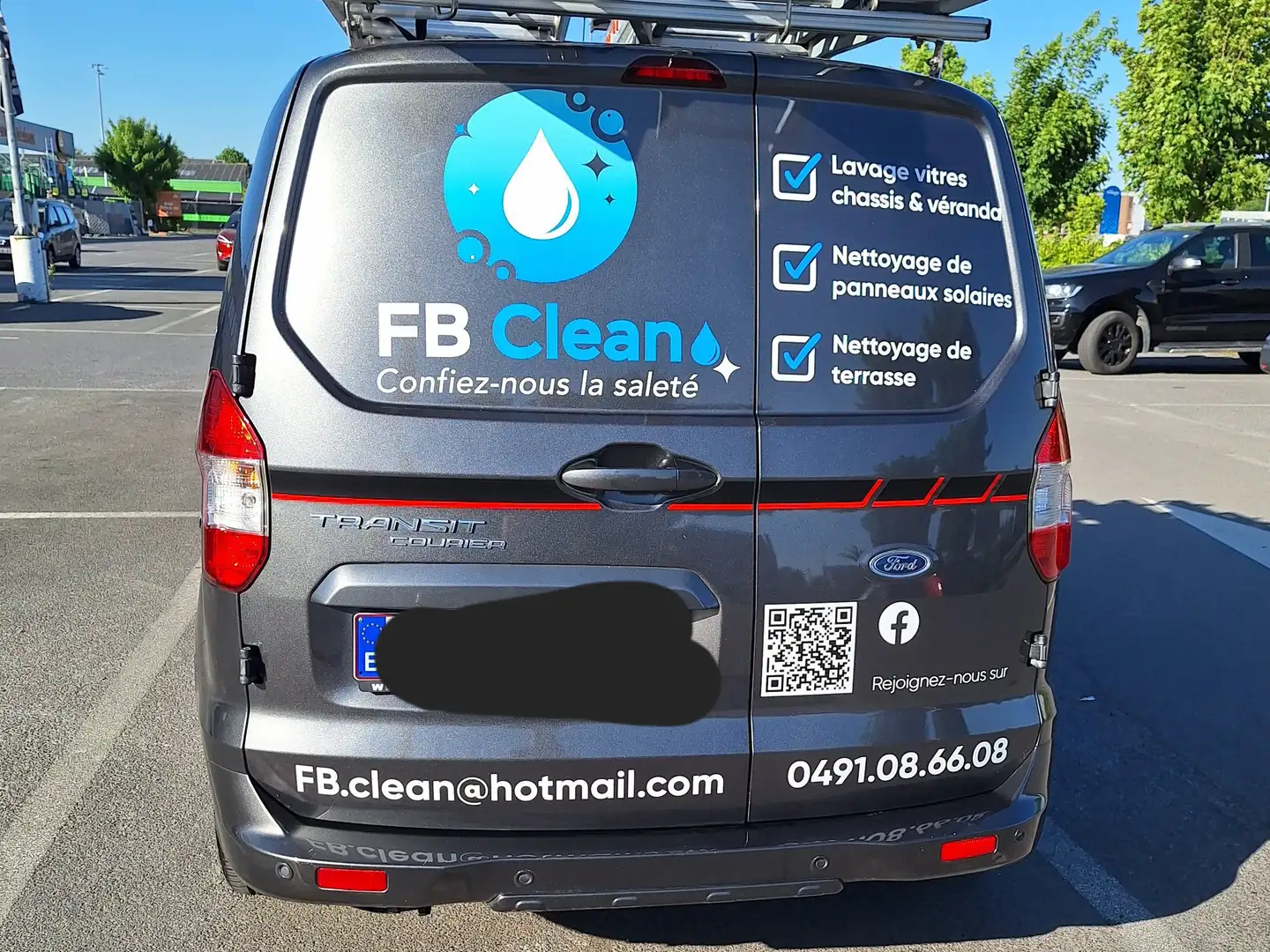 Ford Transit Courier 1.5 TDCi Sport S/S (EU6d) Gris - 2