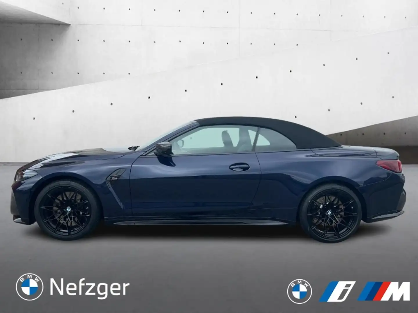 BMW M4 xDrive Competition Cabrio Leder Park-Assistent H&K Blau - 2