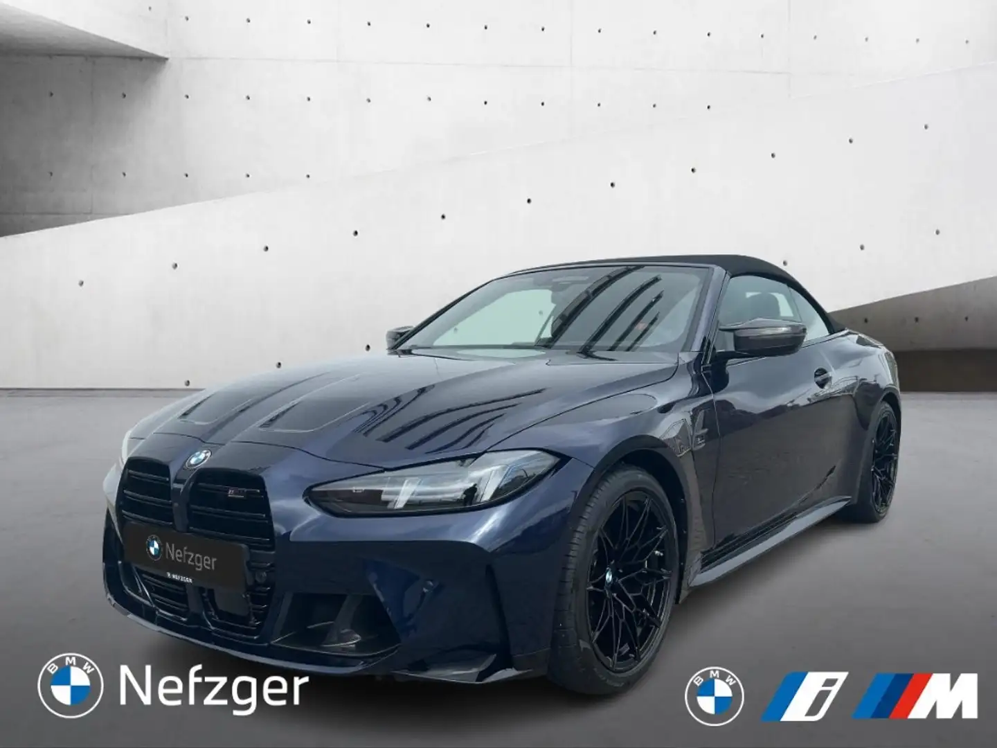 BMW M4 xDrive Competition Cabrio Leder Park-Assistent H&K Blau - 1