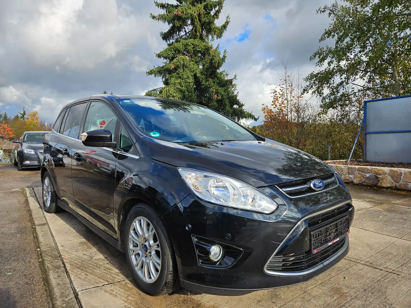 Ford Grand C-Max Titanium 7 SITZER Schwarz - 1