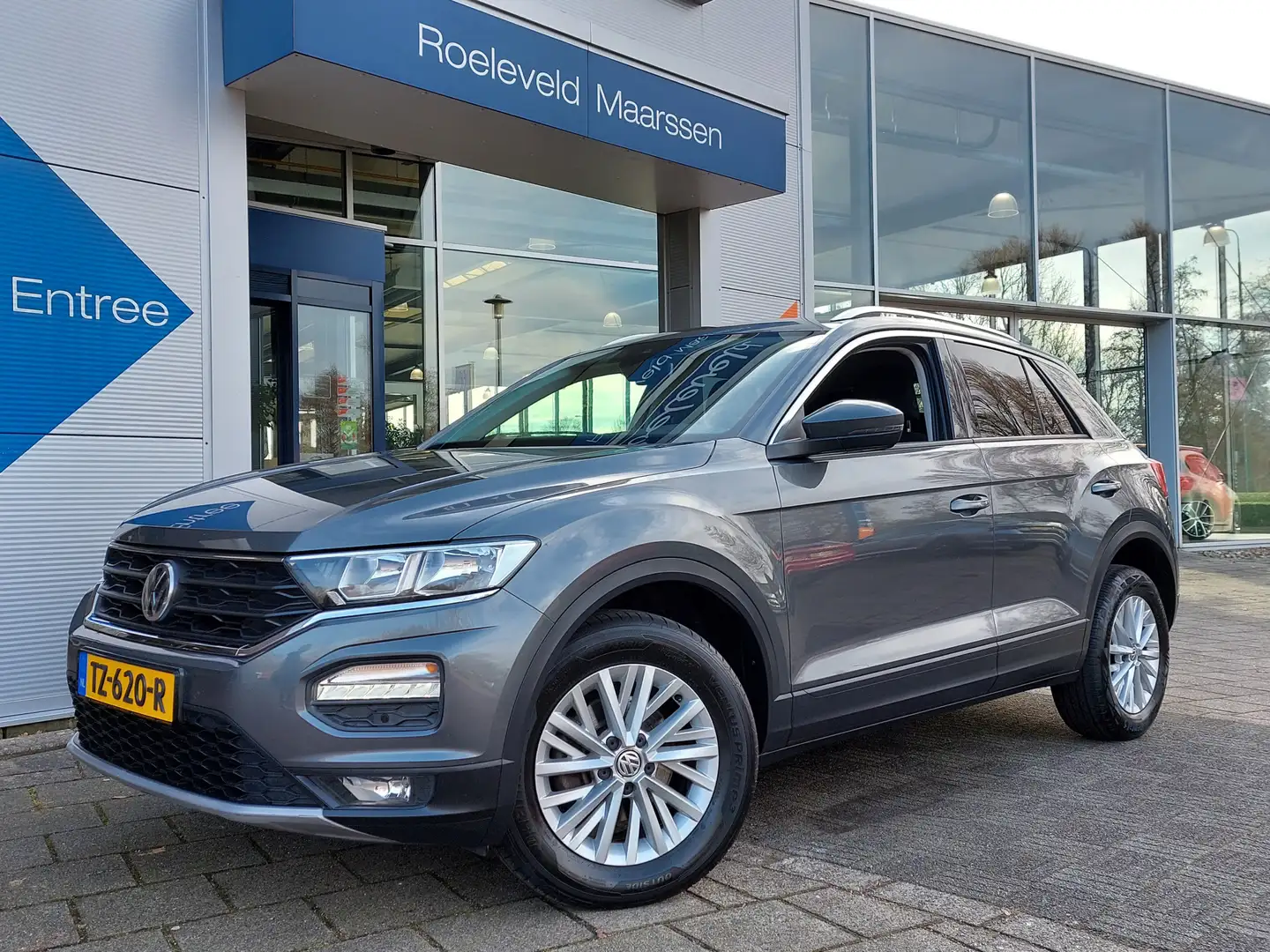 Volkswagen T-Roc 1.0 TSI 116pk Style Executive | Origineel NL | Nav Gris - 1