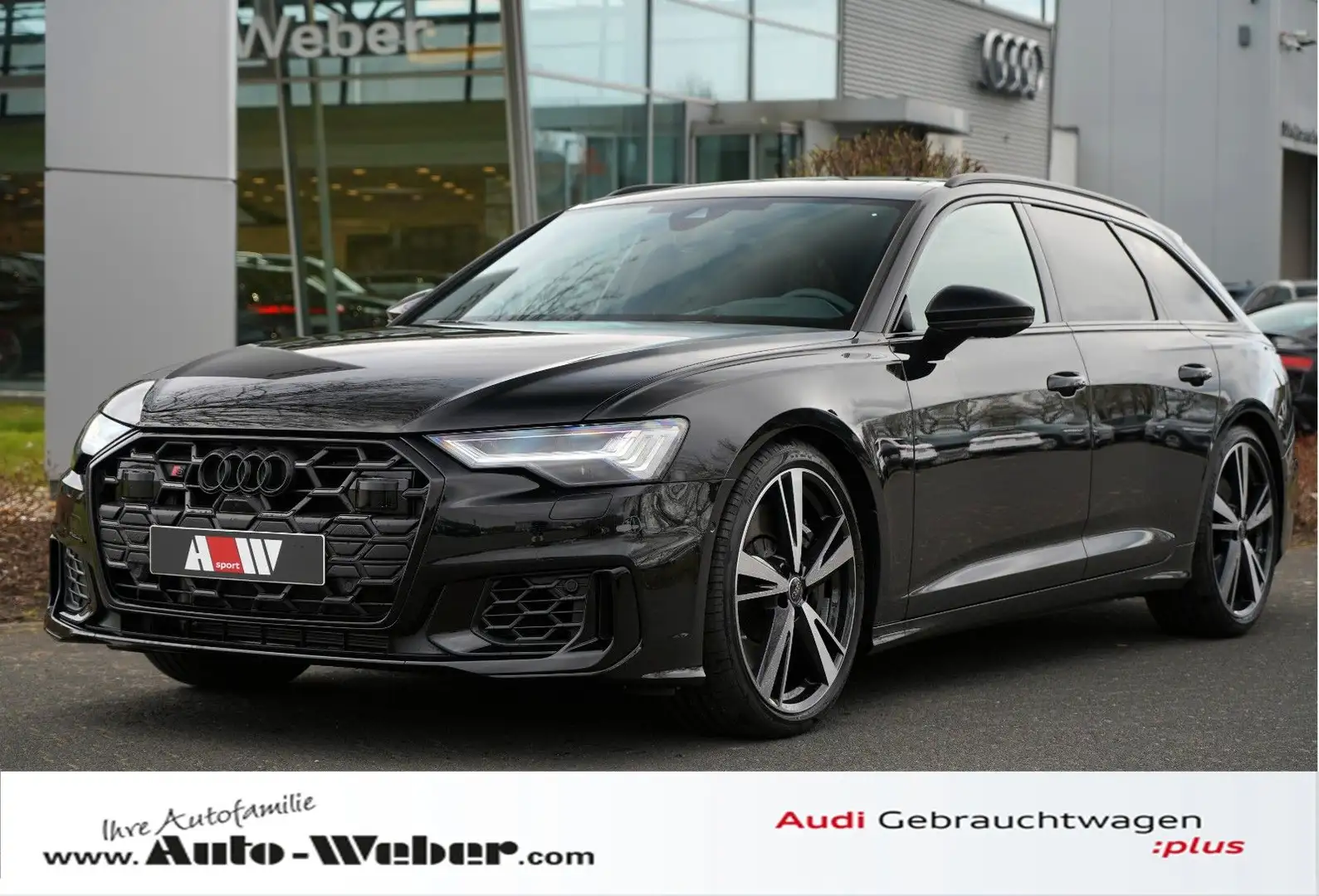 Audi S6 AVANT S-SITZE CARBON HD-MATRIX B&O SOFTCLOSE Negro - 1