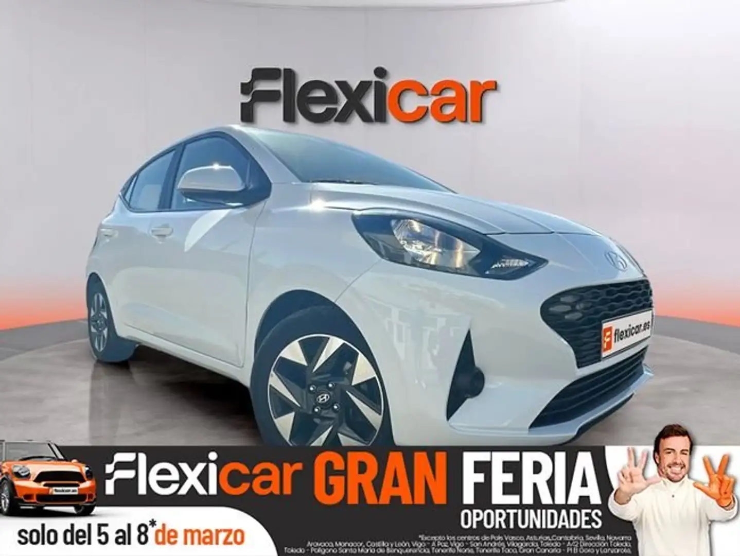 Hyundai i10 1.0 Tecno Weiß - 1