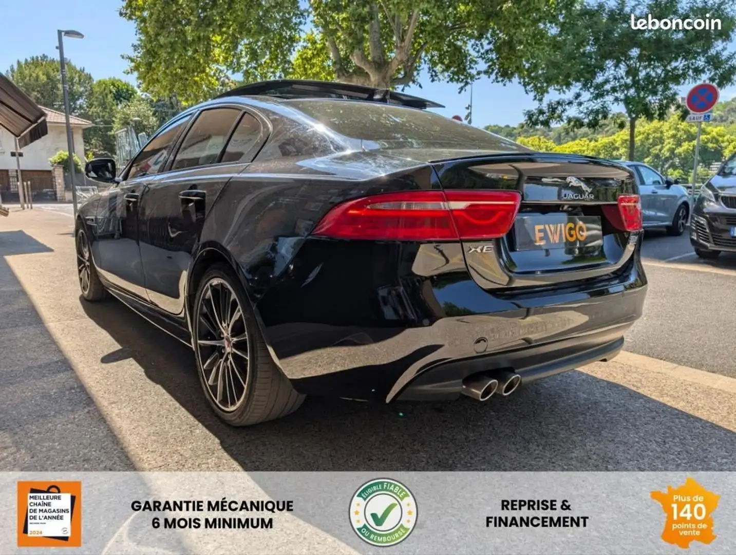 Jaguar XE 2.0 D180 180 BLACK LIMITED AWD BVA Noir - 2