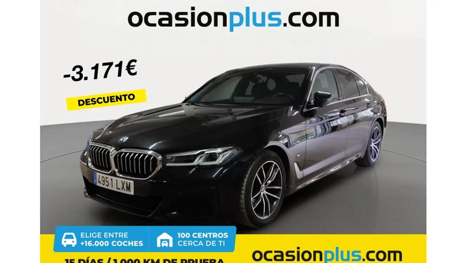 BMW 520 520dA xDrive Negro - 1