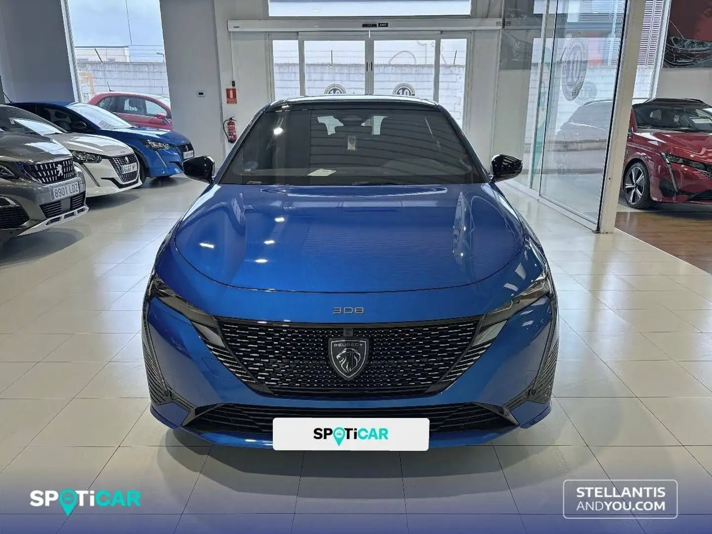 Peugeot 308 5P  Hybrid 225 eEAT8 GT Azul - 2