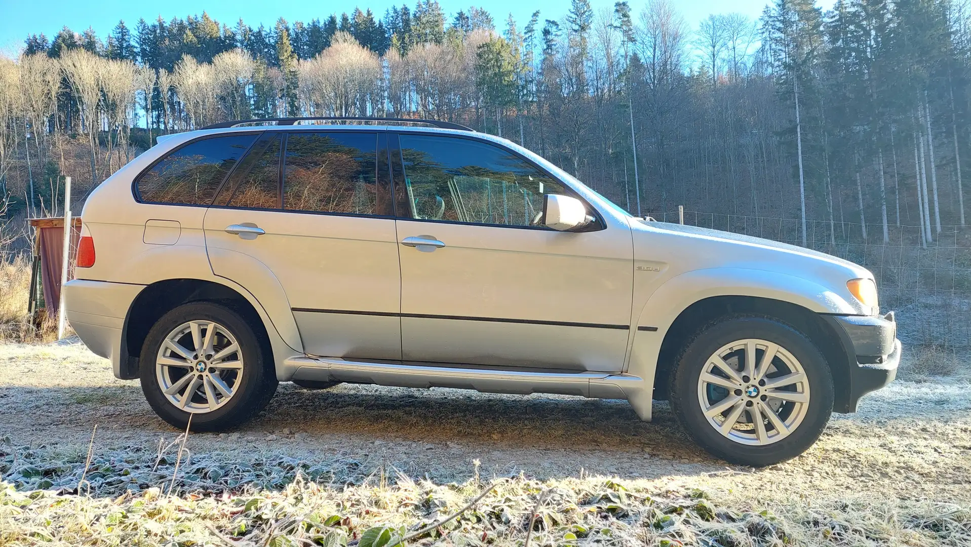 BMW X5 3,0d+Österreich-Paket+Aut. Srebrny - 1