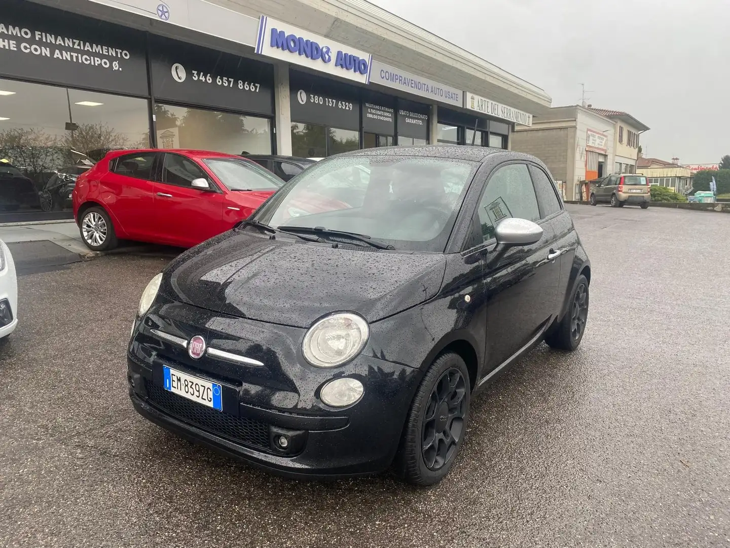 Fiat 500 1.2 Matt Black 69cv *NEOPATENTATI* Nero - 1
