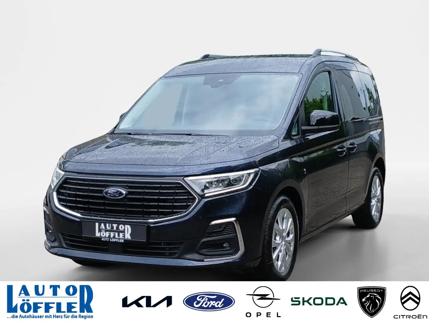 Ford Tourneo Connect PHEV Titanium PDC´ RFK´ NAVI´ Klima Navi Bleu - 1