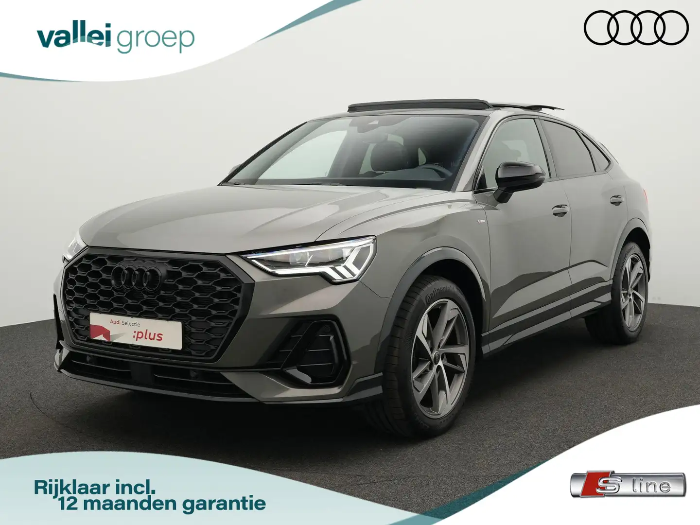 Audi Q3 Sportback 35 TFSI 150 pk S-tronic S Edition Compet Grijs - 1