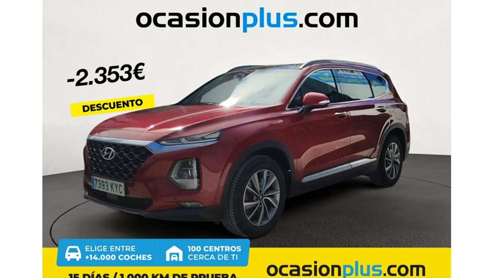 Hyundai SANTA FE Tm 2.2CRDi Tecno SR 4x2 Aut. Rouge - 1