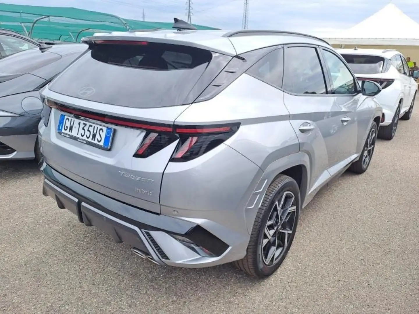 Hyundai TUCSON "IVA ESPOSTA"1.6 phev Exellence aut N Line IN ARR. Gris - 2