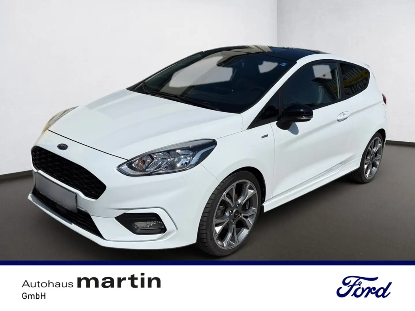 Ford Fiesta 1.0 ST-Line USB KLIMA PDC SHZ NAVI Blanc - 1